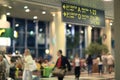 passengers are expected to pick up at the airport Sheremetyevo-2, the check in baggage on June 13, 2014 Royalty Free Stock Photo